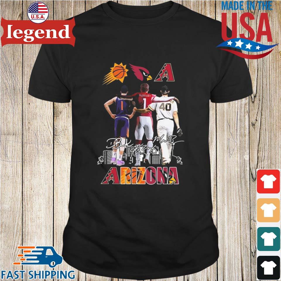 Arizona Cardinals Arizona Diamondbacks Phoenix Suns Signatures 2023 Shirt,  hoodie, sweater, long sleeve and tank top