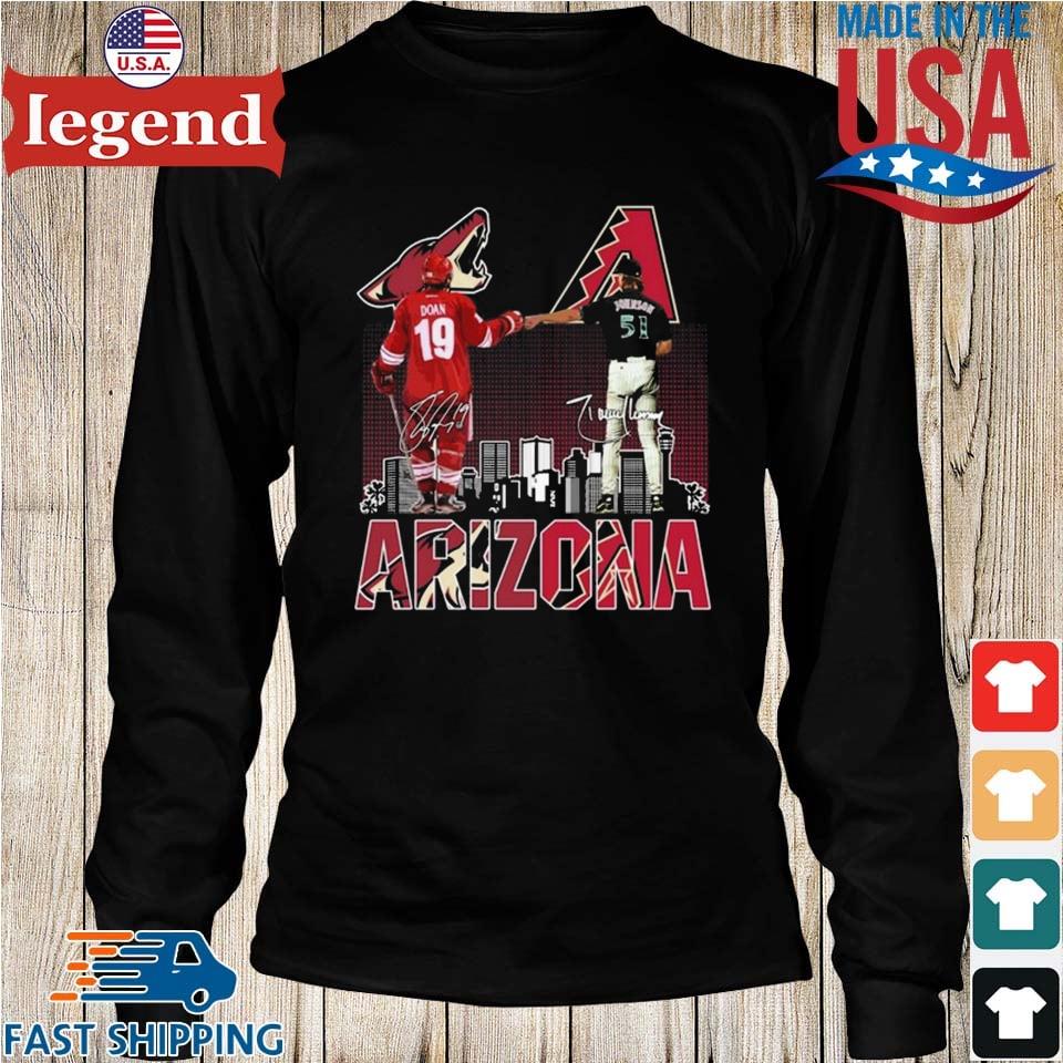 Arizona sport teams Shane Doan Arizona Coyotes and Randy Johnson Arizona  Diamondbacks shirt - Dalatshirt