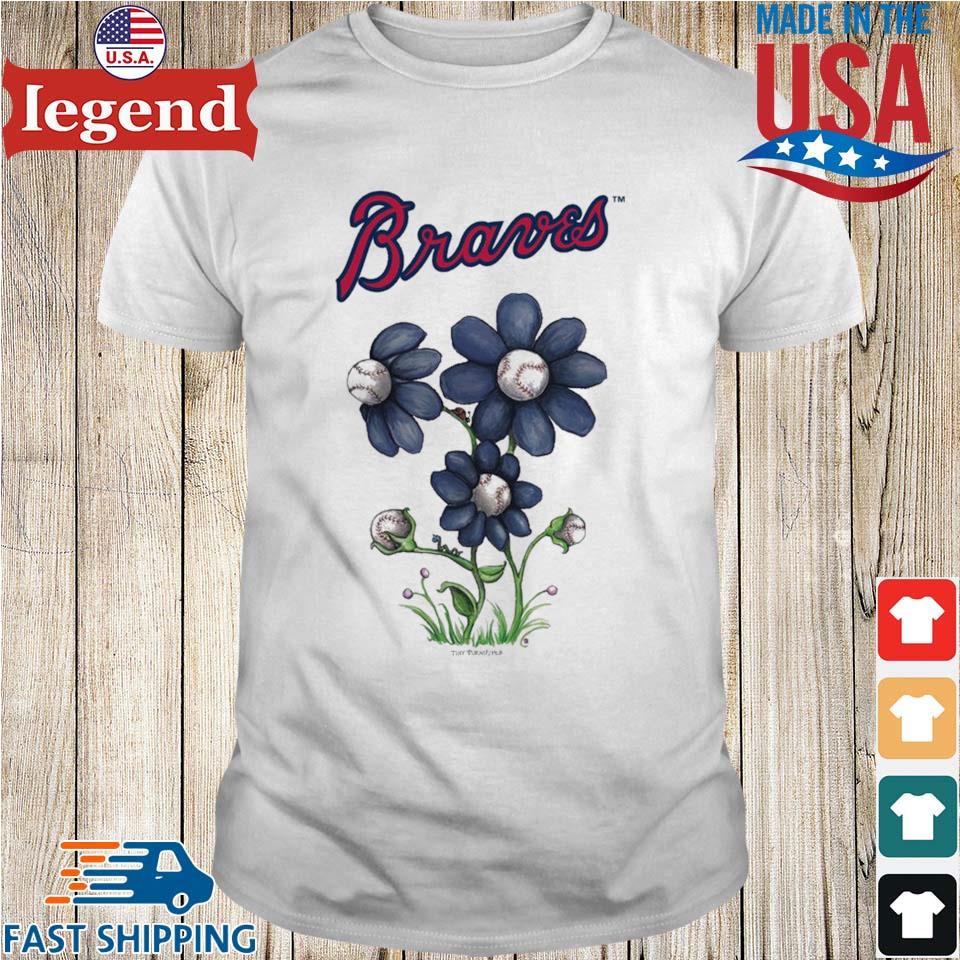 Majestic Atlanta Braves Long-sleeve Shirt Large