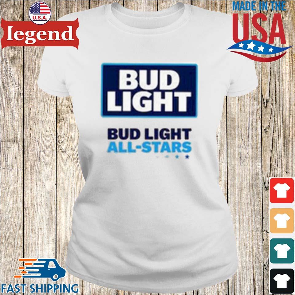 bud light shirt womens