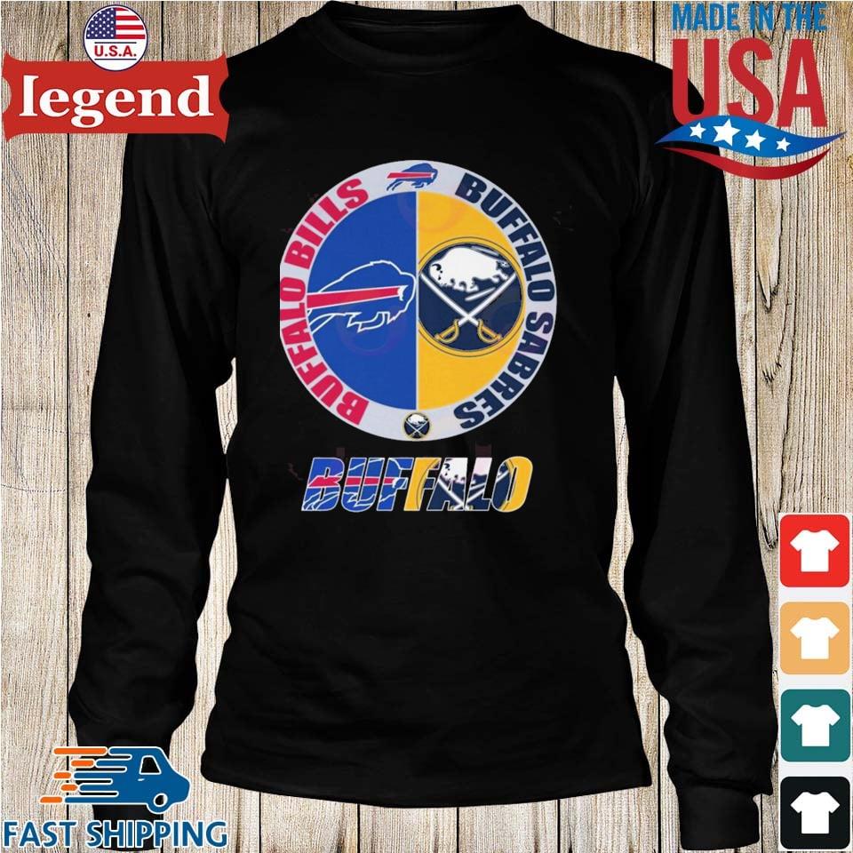 Buffalo Team Sport Buffalo Bills Buffalo Sabres 2023 T-shirt