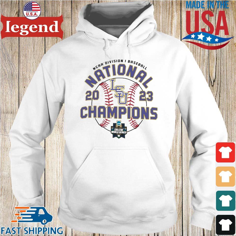 Unisex Champion White LSU Tigers 2023 NCAA Men's Baseball College World  Series Champions Locker Room T-Shirt