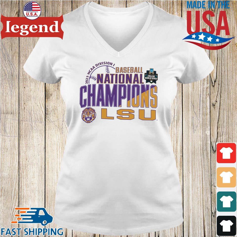 LSU Tigers baseball logo stack shirt, hoodie, sweater and v-neck t