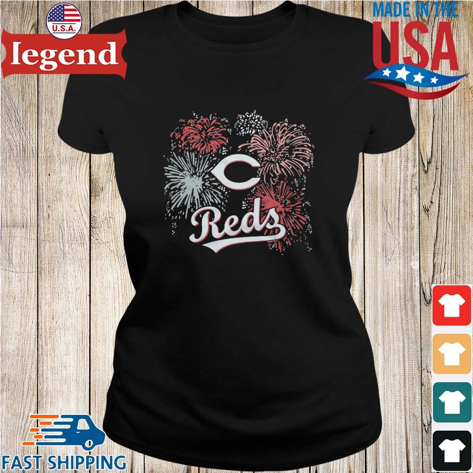 Cincinnati Reds Fireworks 4th Of July 2023 T-shirt,Sweater, Hoodie, And  Long Sleeved, Ladies, Tank Top