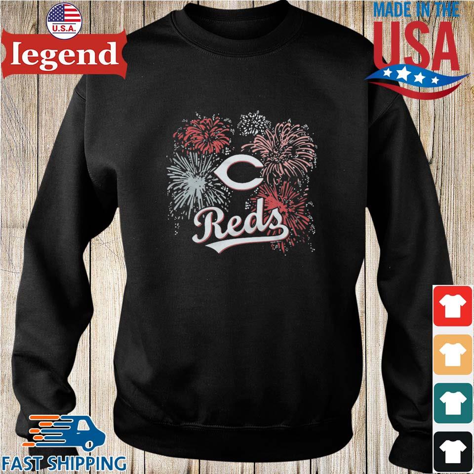 Top cincinnati Reds Fireworks 4th of July shirt, hoodie, sweater, long  sleeve and tank top