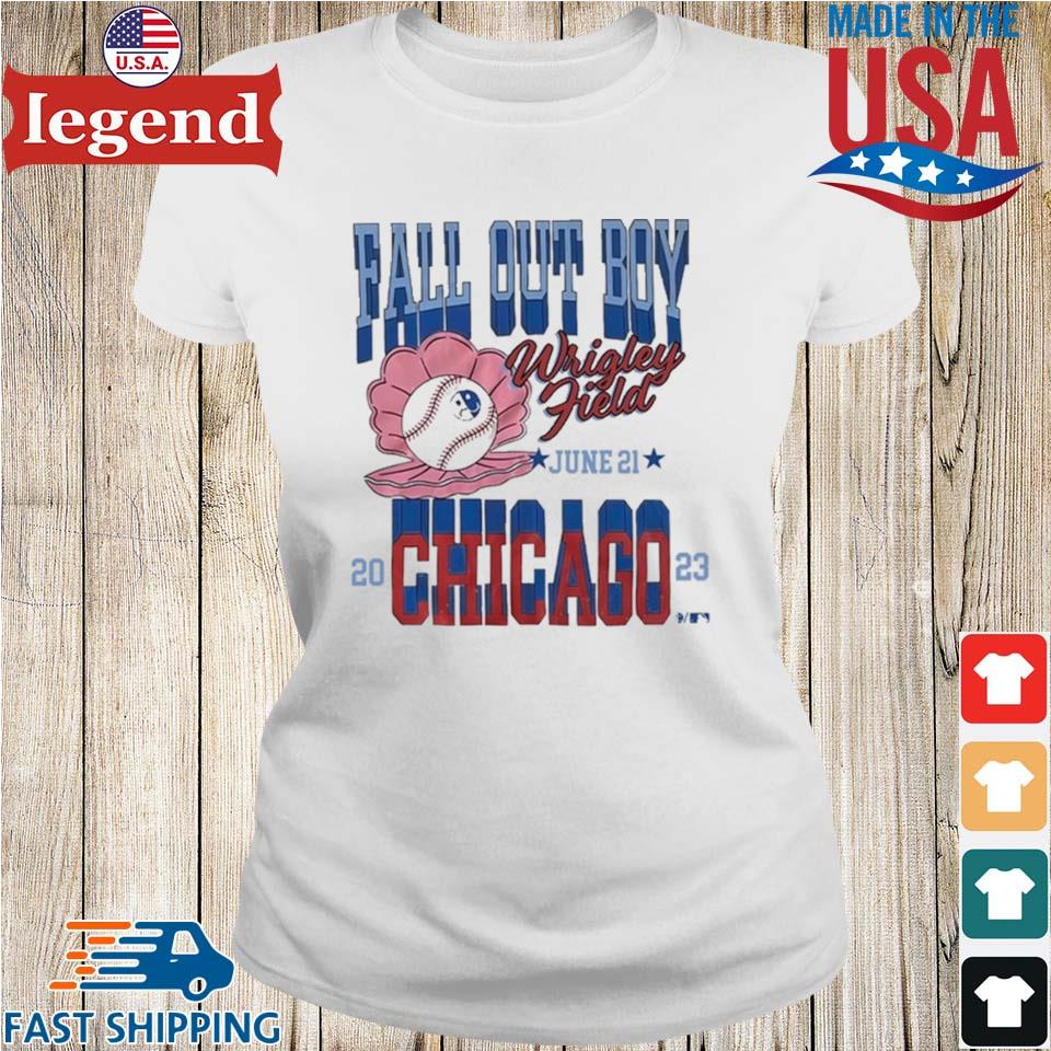 Official Fall Out Boy Wrigley Field June 21 Chicago 2023 shirt