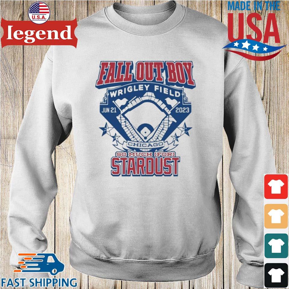 Fall Out Boy Wrigley Field Tour 2023 So Much For Stardust Vintage T-shirt, Sweater, Hoodie, And Long Sleeved, Ladies, Tank Top