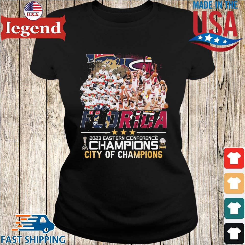 Florida 2023 Eastern Conference Champions City Of Champions Shirt