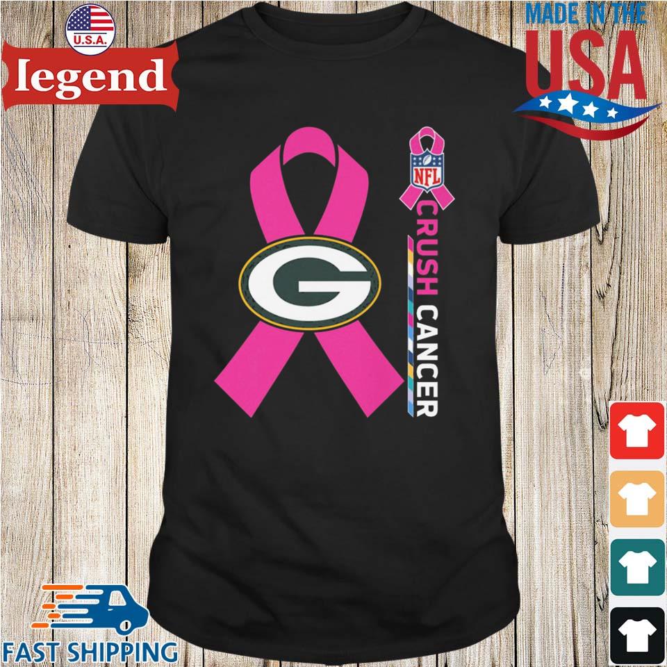 Green Bay Packers NFL Crush Cancer shirt