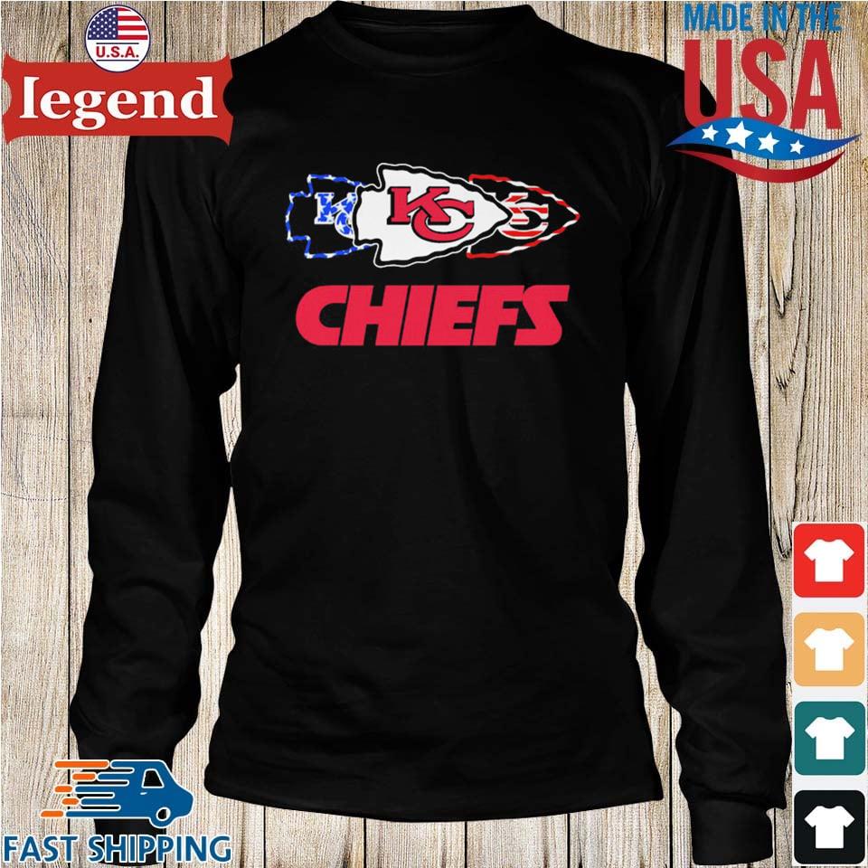 Kansas City Chiefs Long Sleeve T-Shirts for Sale