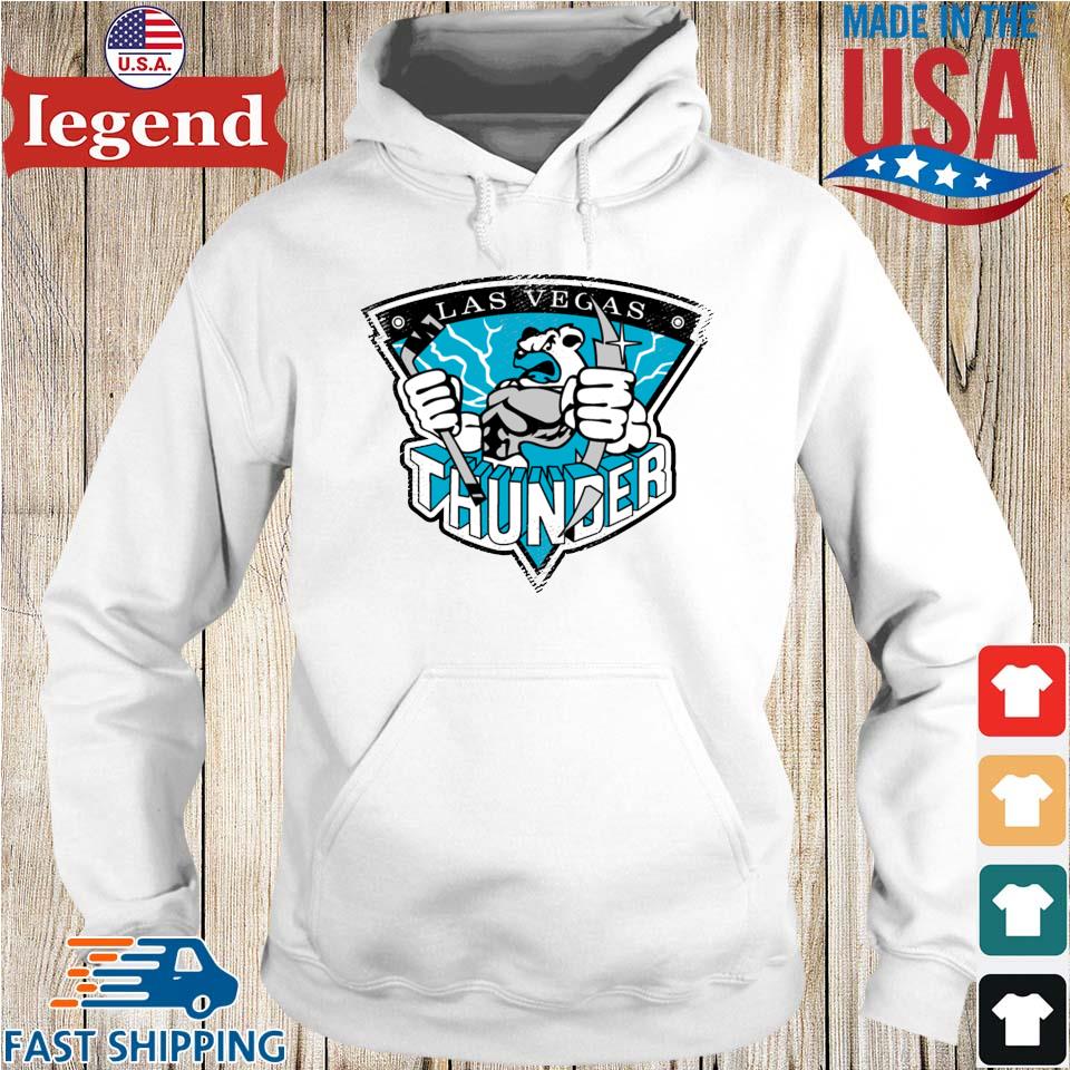 Product the las vegas thunder hockey shirt, hoodie, sweater, long sleeve  and tank top