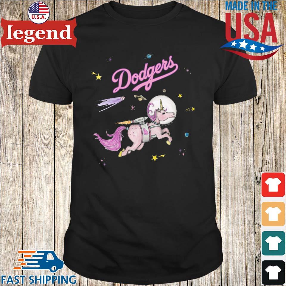 Los Angeles Dodgers Space Unicorn Shirt