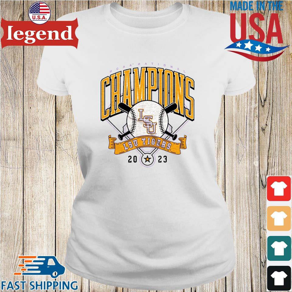 LSU Tigers 2023 NCAA World Series Champions Baseball Jersey shirt, hoodie,  sweater, long sleeve and tank top