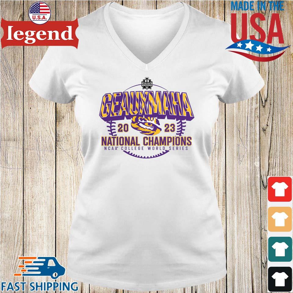 LSU Tigers NCAA 2023 Men's College World Series Champions T Shirt - Growkoc