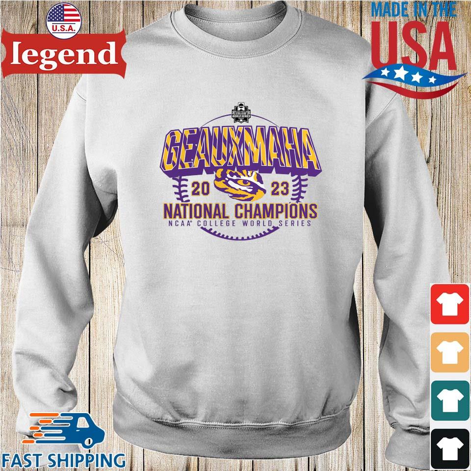 Geauxmaha LSU Tigers Baseball World Series Champions Tee Shirt