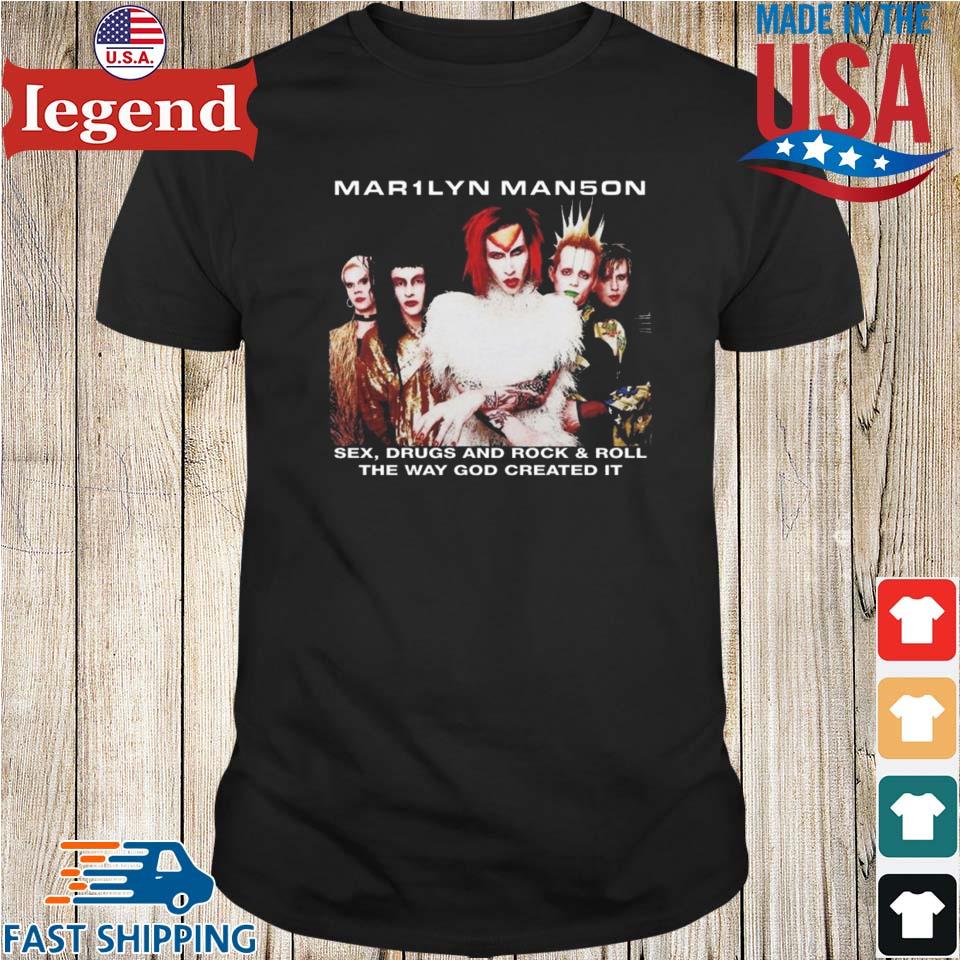 Marilyn Manson Rock Is Dead Tour T-shirt,Sweater, Hoodie, And Long