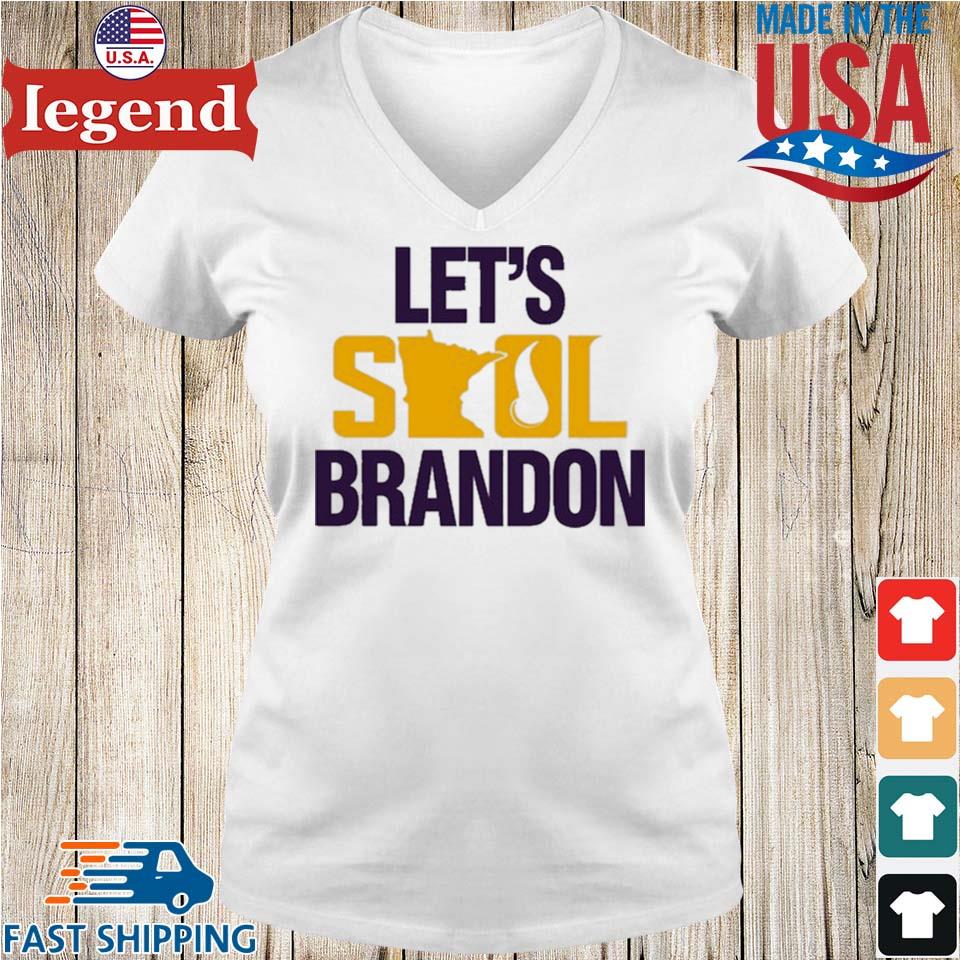 Official Let's Skol Brandon Funny Minnesota Vikings Shirt