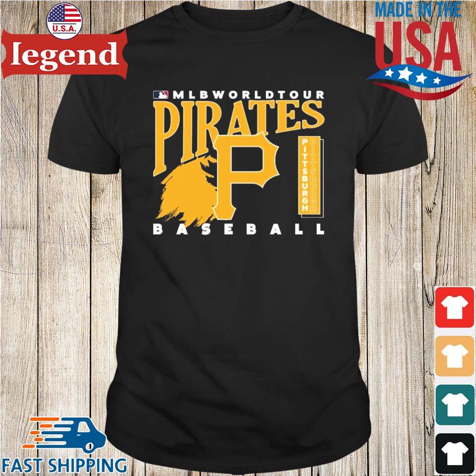 Mlb World Tour Pittsburgh Pirates Baseball Logo 2023 T-shirt