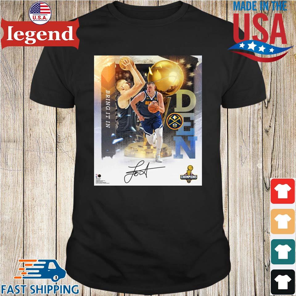 Nikola Jokic Denver Nuggets Shirt Vintage Tee NBA 