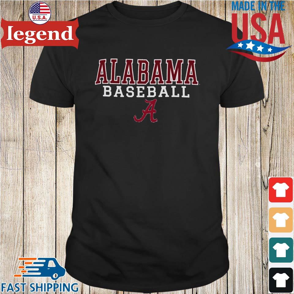 Alabama Baseball Hoodie - Quick Ship