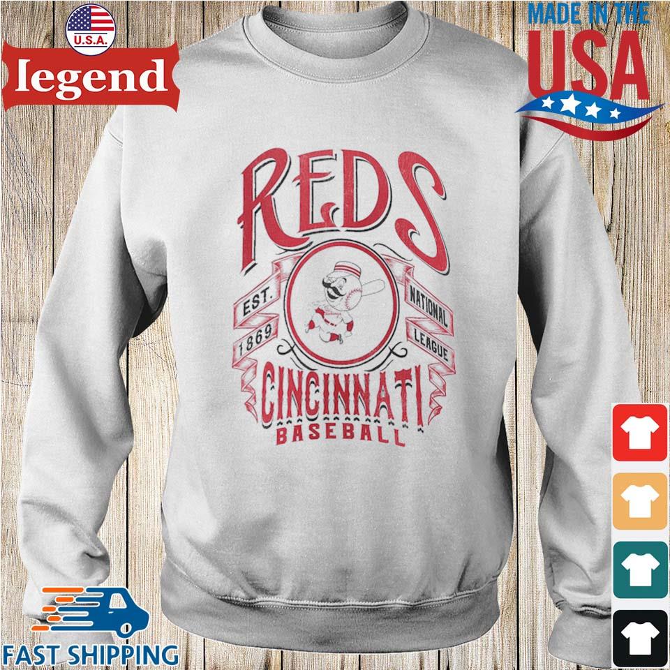 Cincinnati Reds National League retro logo T-shirt, hoodie, sweater, long  sleeve and tank top