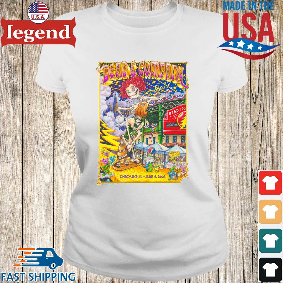 Grateful Dead Wrigley Field Chicago Shirt - High-Quality Printed Brand