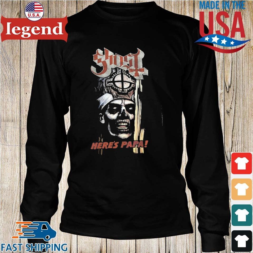 ghost here's papa shirt