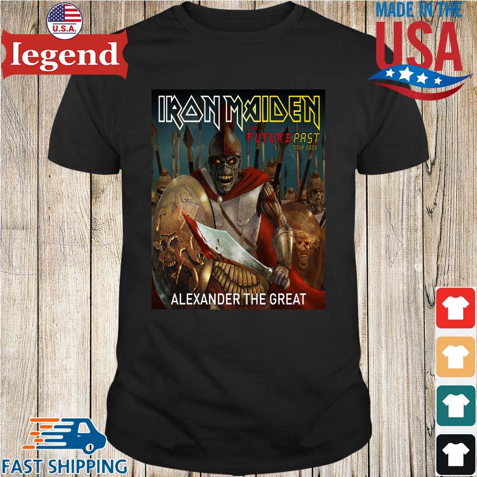 Original Iron Maiden The Great The Future Past Tour 2023 T-shirt,Sweater, Hoodie, And Long Sleeved, Ladies, Tank Top
