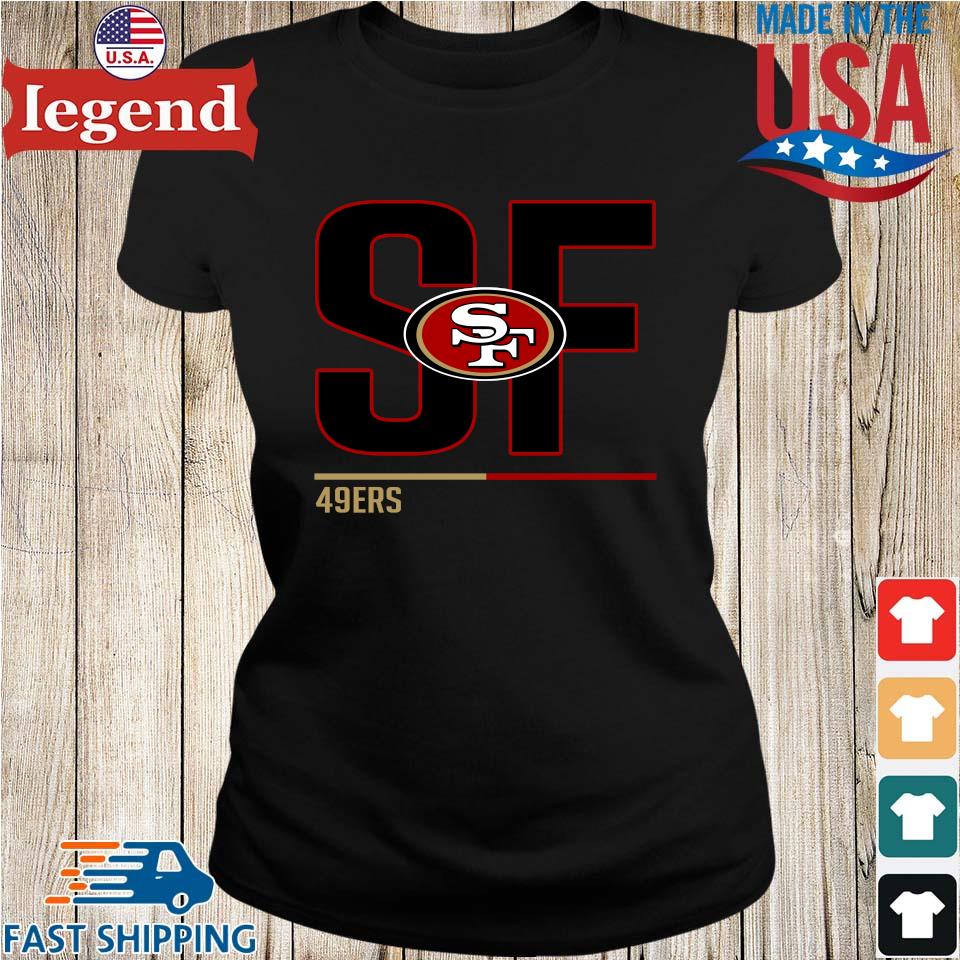 NFL Women's V Neck Sweater San Francisco 49ers Medium