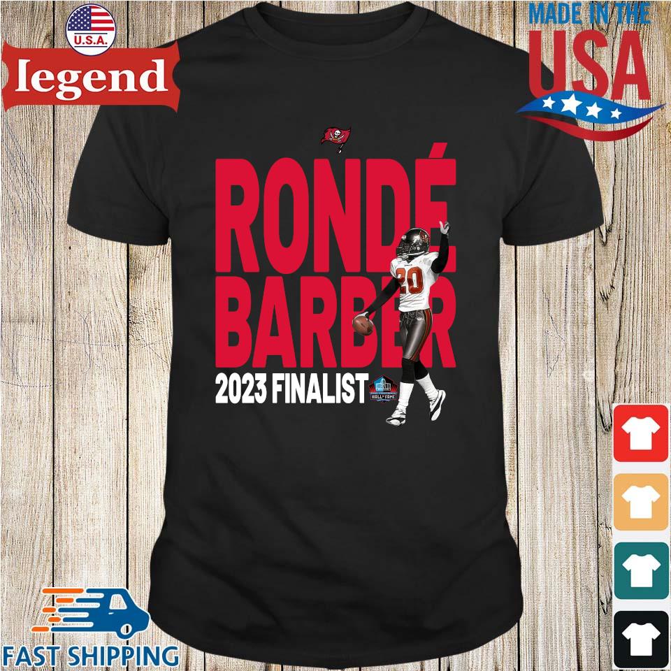 Original Ronde Barber 2023 Finalist Hall Of Fame T-shirt,Sweater, Hoodie,  And Long Sleeved, Ladies, Tank Top