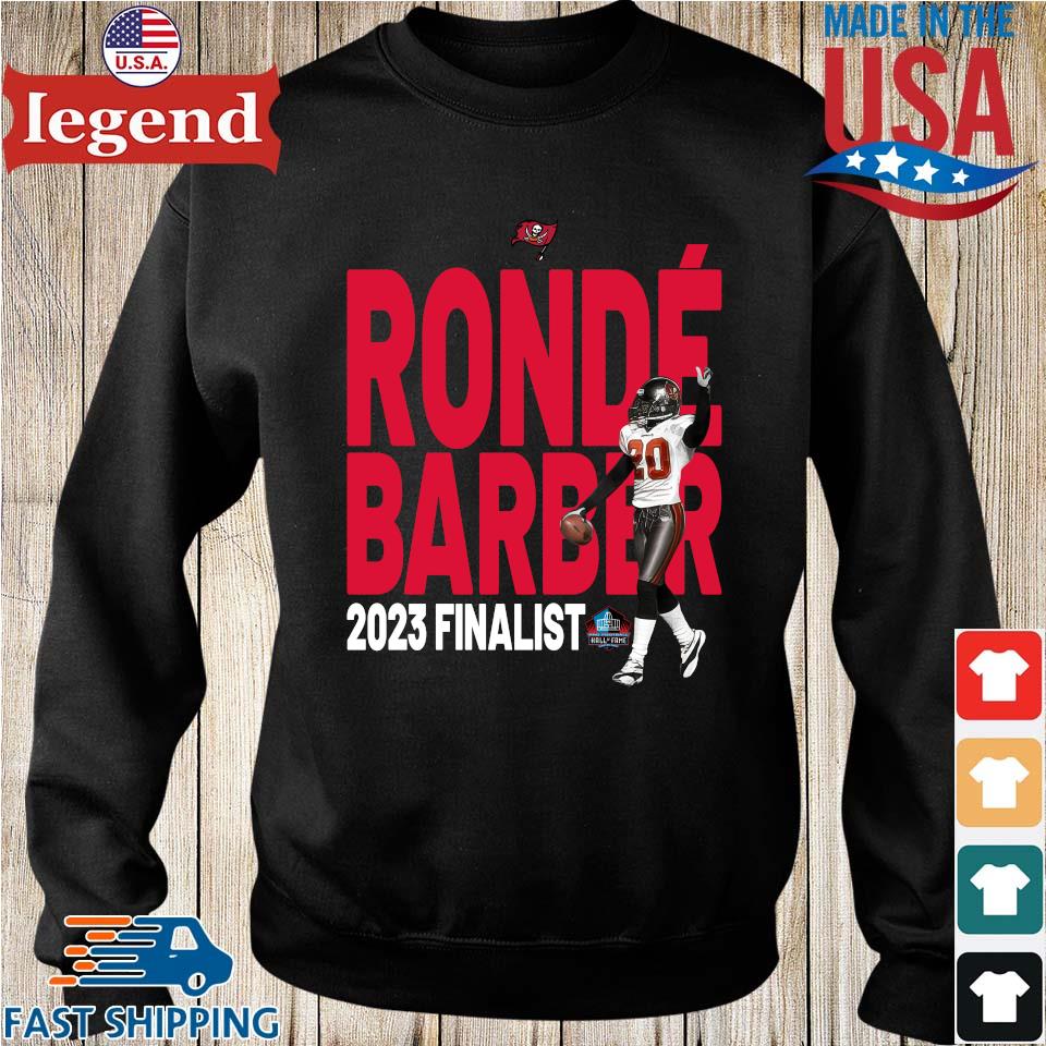 Original Ronde Barber 2023 Finalist Hall Of Fame T-shirt,Sweater, Hoodie,  And Long Sleeved, Ladies, Tank Top