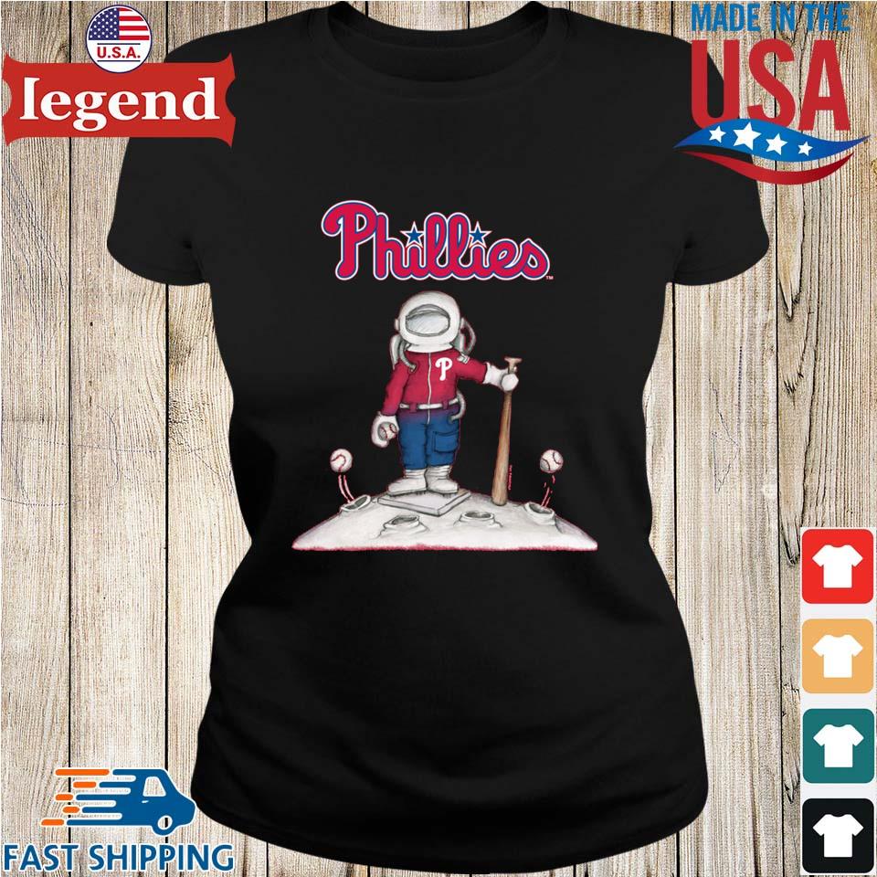 Ladies Philadelphia Phillies Short Sleeve T-Shirts, Phillies Short