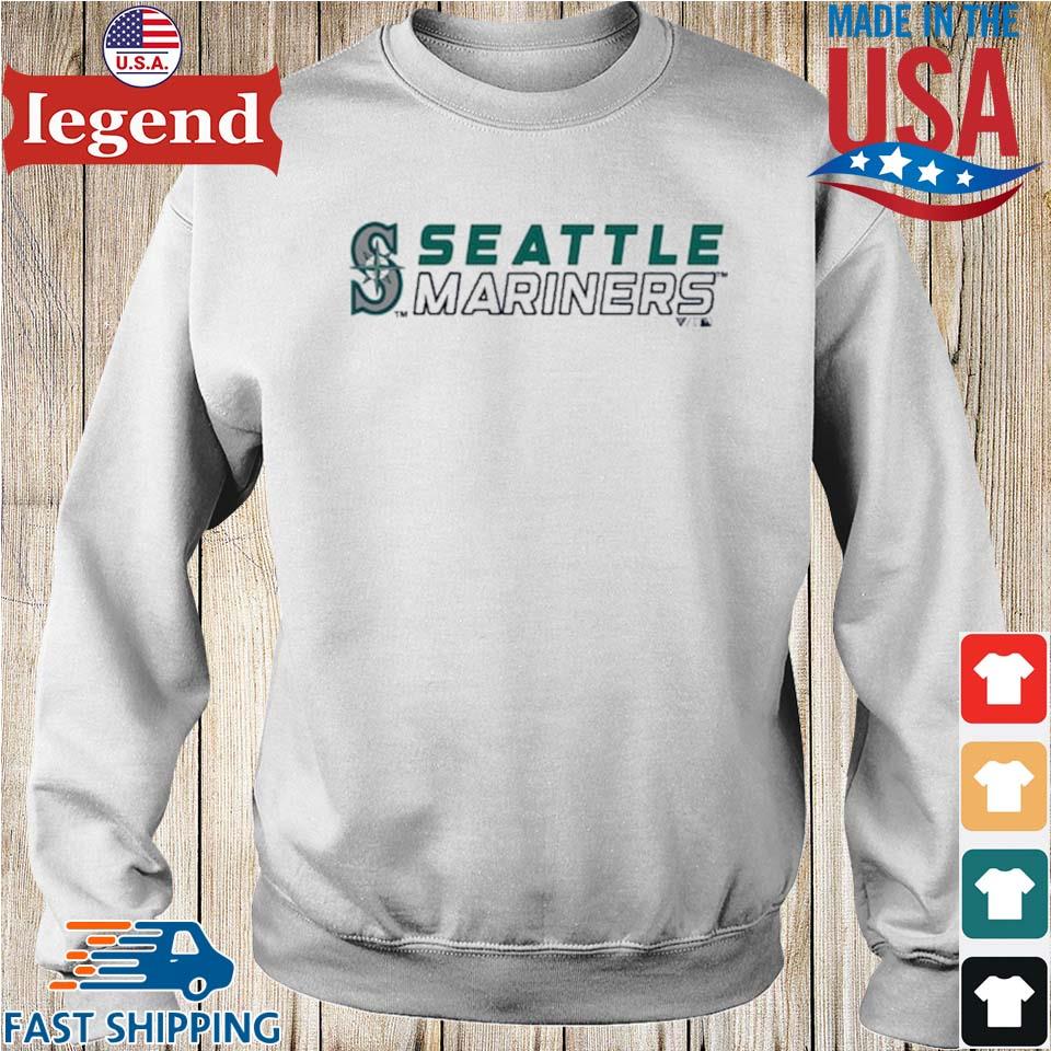 Vintage Seattle Mariners Grey Crew Neck Sweatshirt