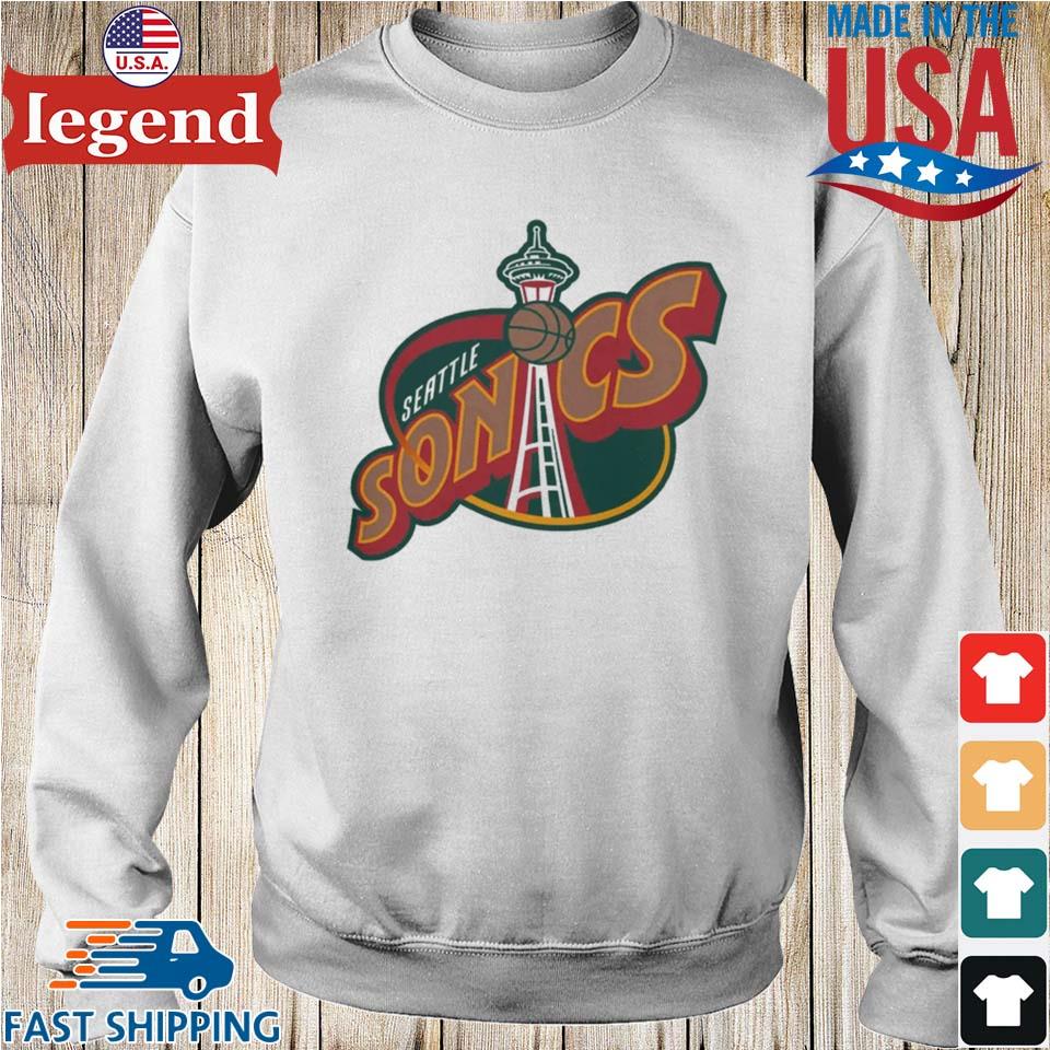 Seattle SuperSonics Green Throwback Crewneck – Simply Seattle