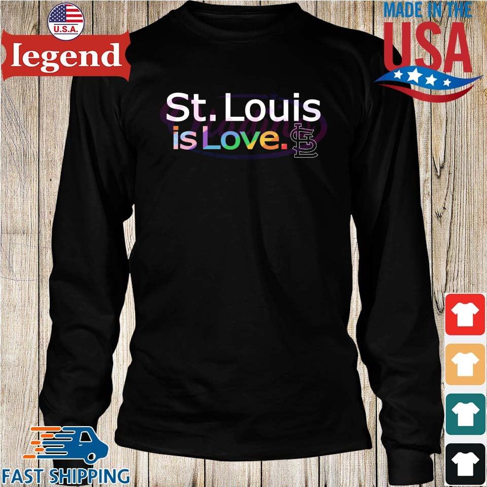 St. Louis Cardinals Is Love City Mlb Pride T-shirt,Sweater, Hoodie