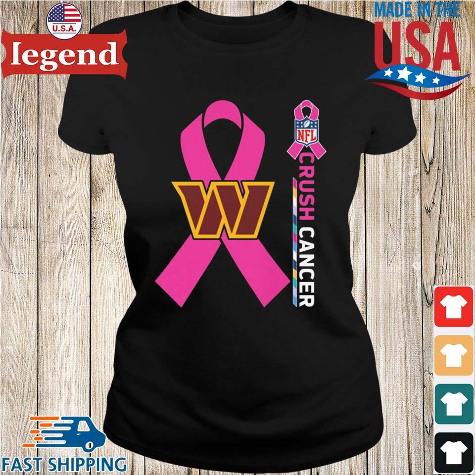 Official Washington Commanders I Wear Pink For Breast Cancer Awareness T t- shirt, hoodie, longsleeve, sweater