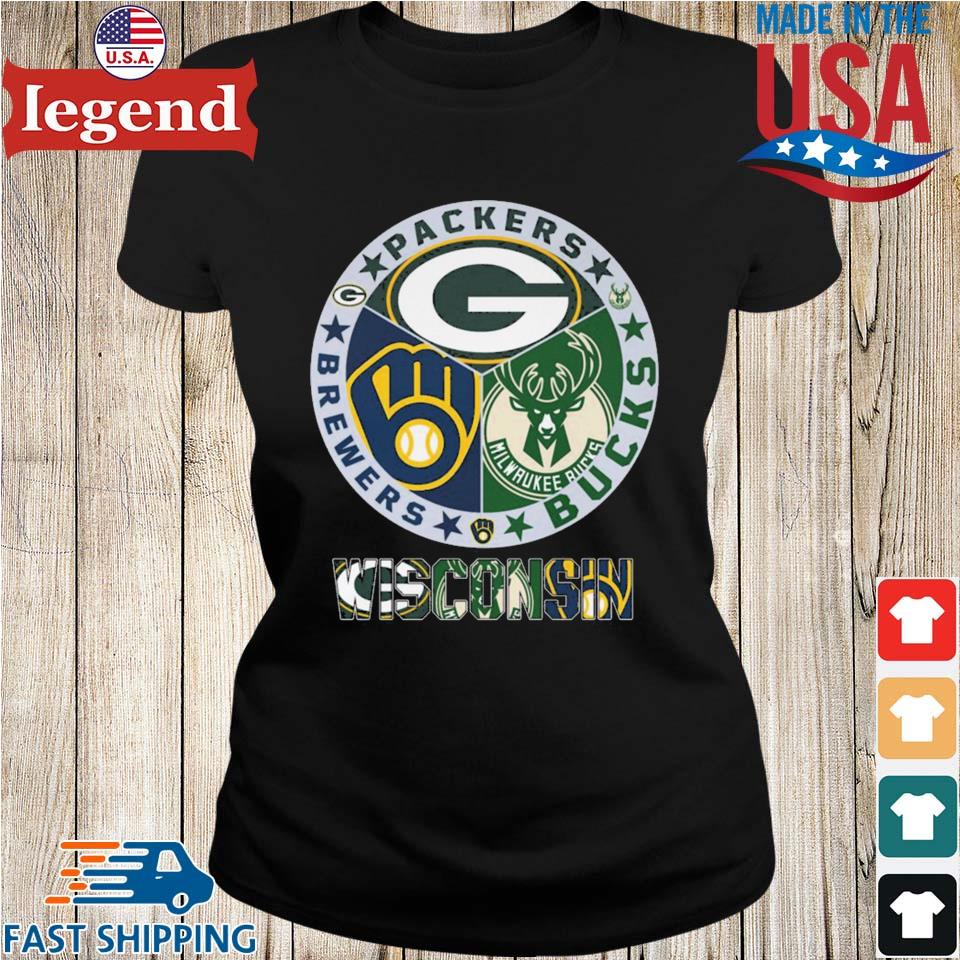 Packers, Bucks and Brewers Logo