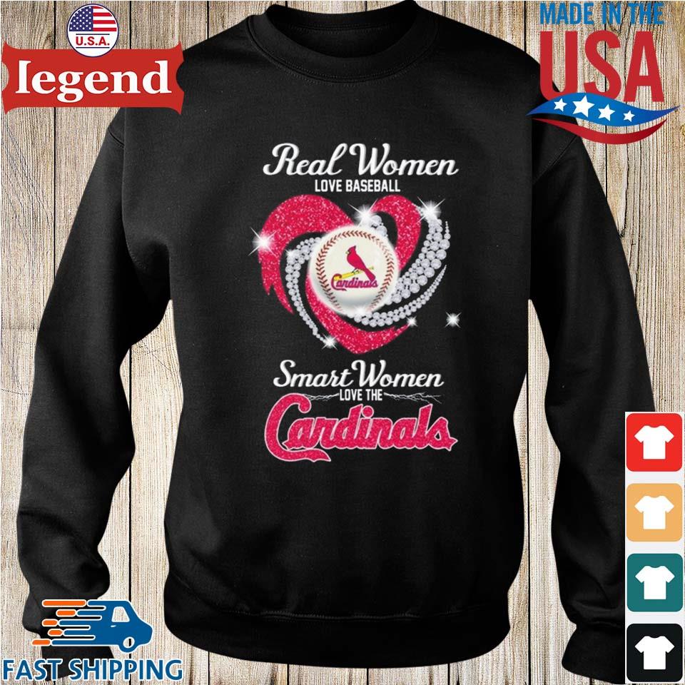 Official real Women Baseball Smart Women Love The St Louis