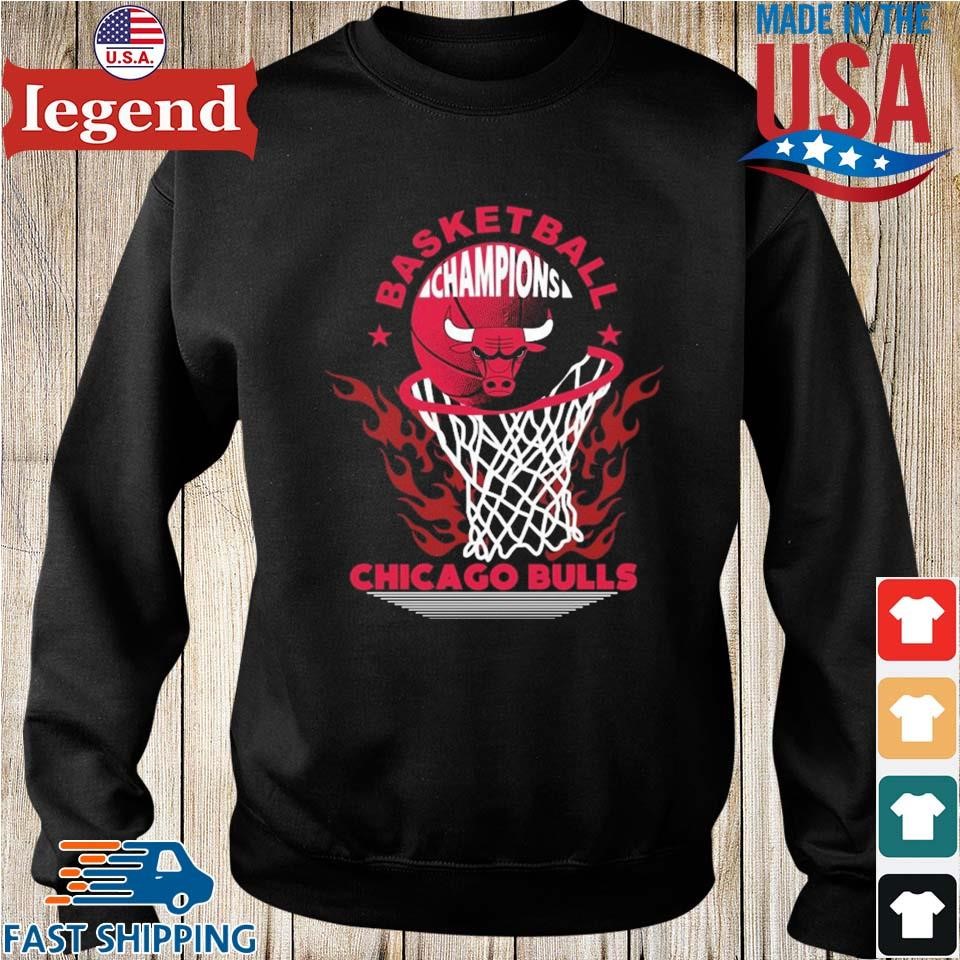 Chicago Bulls Basketball Champions Fire Logo 2023 T-Shirt - Peanutstee
