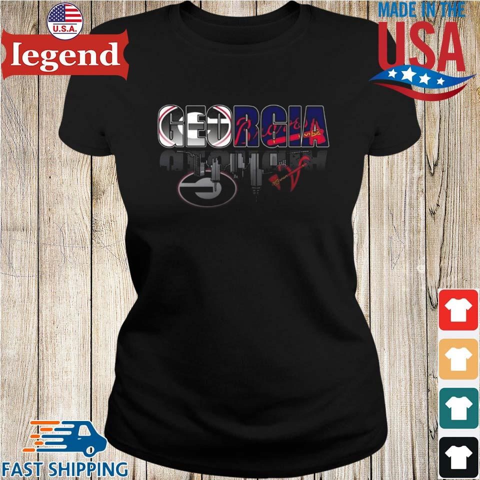 Georgia Bulldogs And Atlanta Braves Shirt, hoodie, sweater, long