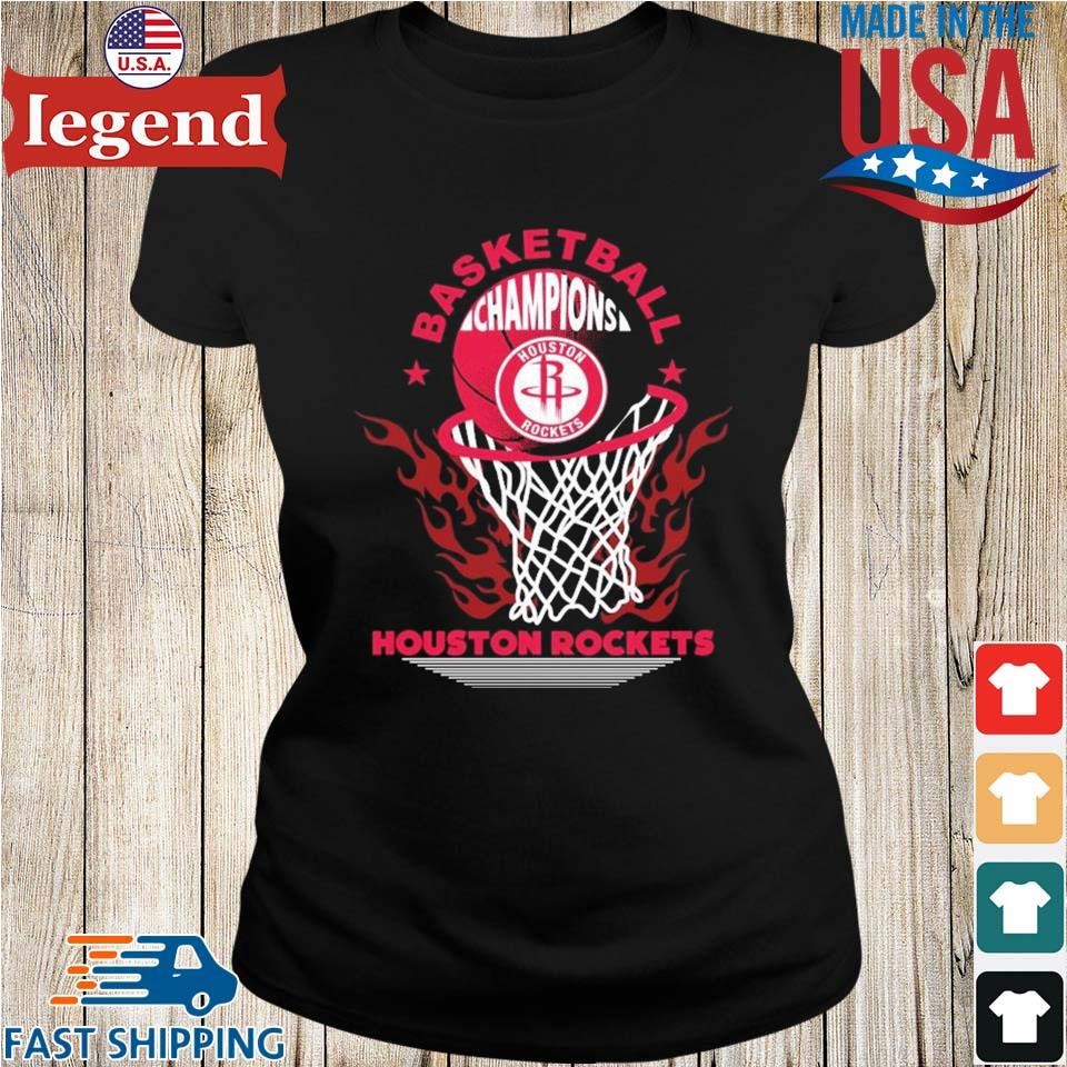 Houston Rockets basketball Champions fire logo shirt, hoodie, sweater, long  sleeve and tank top