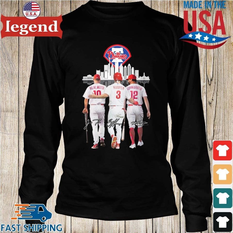Bryce Harper Philadelphia Phillie I hope I die in a Philly Jersey signature  2023 shirt, hoodie, sweater, long sleeve and tank top
