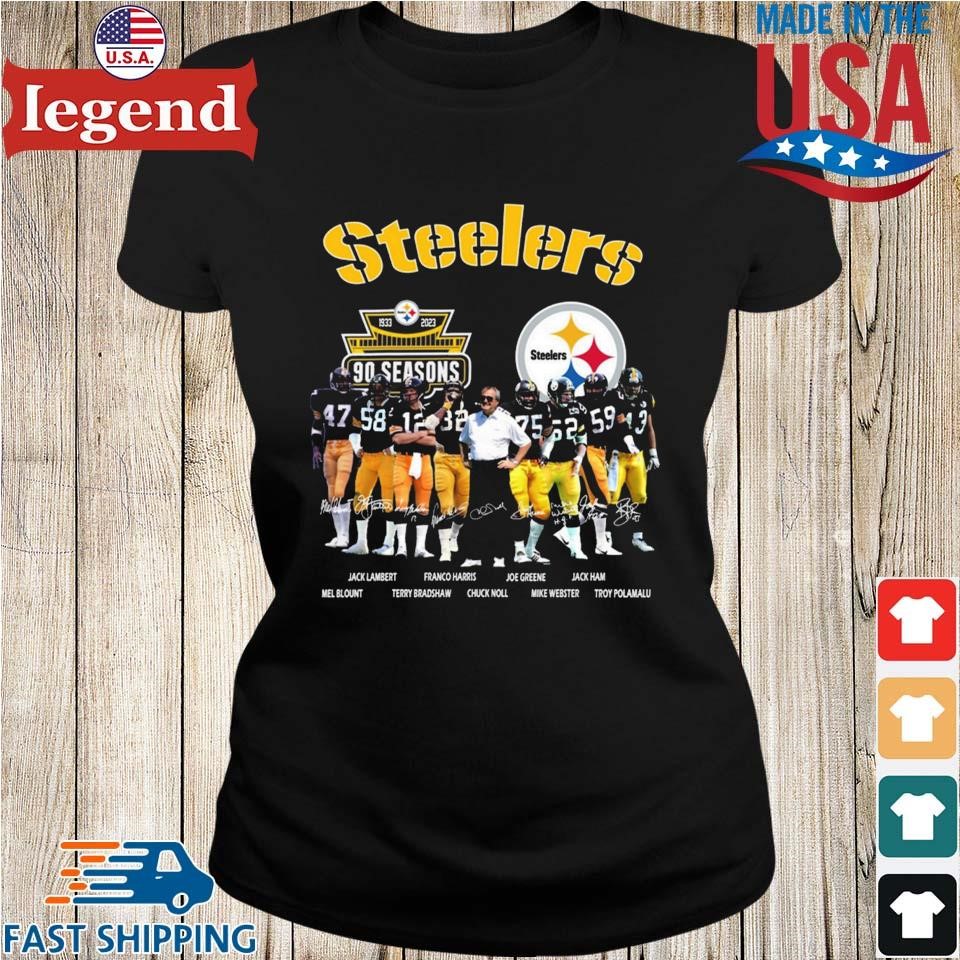 Legends Pittsburgh Steelers Harris And Bradshaw Thank You For The Memories  Unisex Shirt - T-shirts Low Price