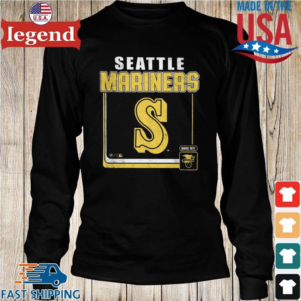 Seattle Mariners Cooperstown Borderline T-shirt,Sweater, Hoodie, And Long  Sleeved, Ladies, Tank Top