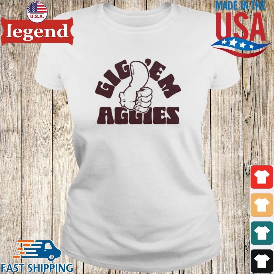 Texas A&m Gig 'em Aggies 2023 T-shirt,Sweater, Hoodie, And Long