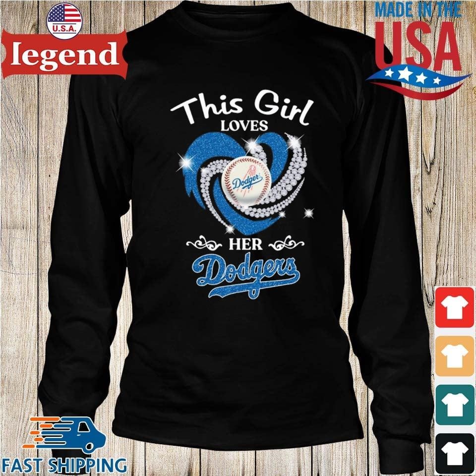 Los Angeles Dodgers Babes Tee Shirt