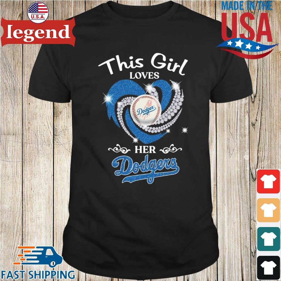 Los Angeles Dodgers Babes Tee Shirt