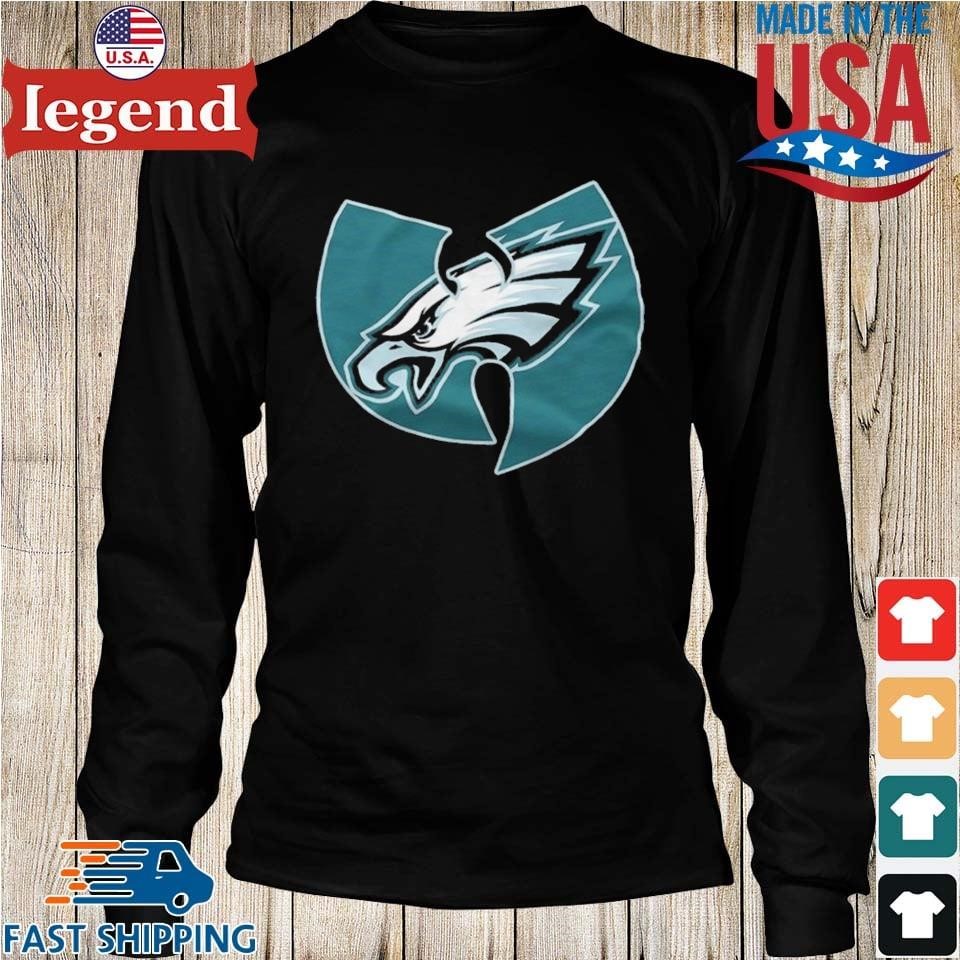 Wutang Logo Vs Philadelphia Eagles Shirt,Sweater, Hoodie, And Long