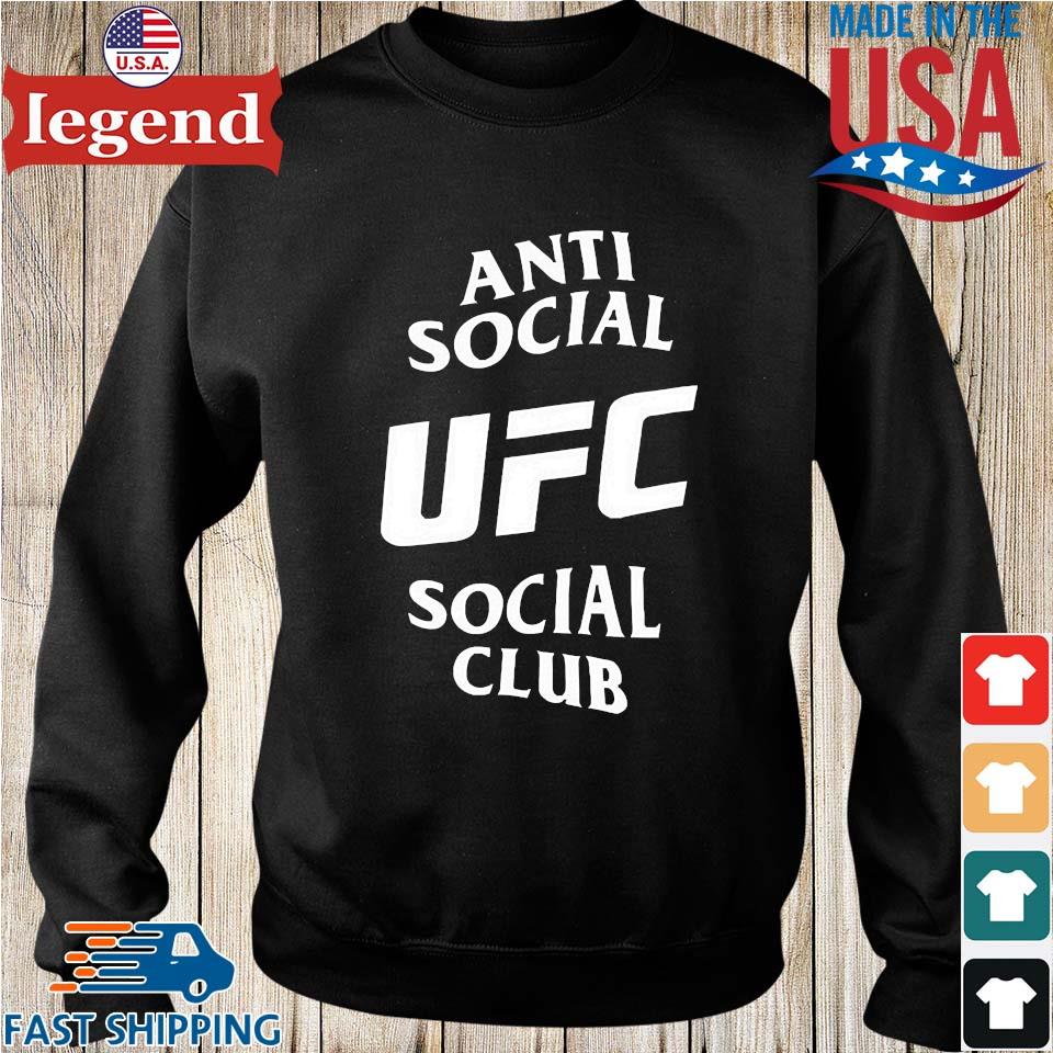 Anti Social Social Club X Ufc T shirt Sweater Hoodie And Long