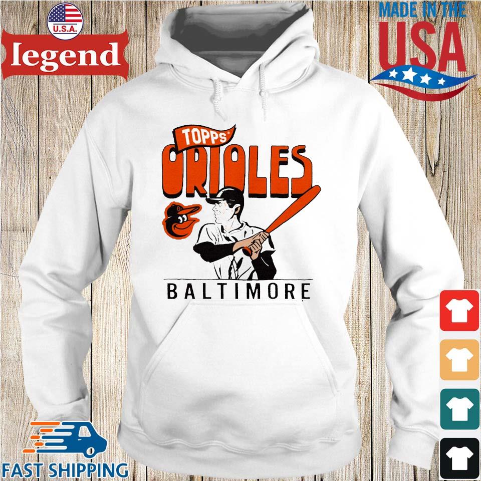 Baltimore Orioles Oriole Park T-Shirt from Homage. | Ash | Vintage Apparel from Homage.